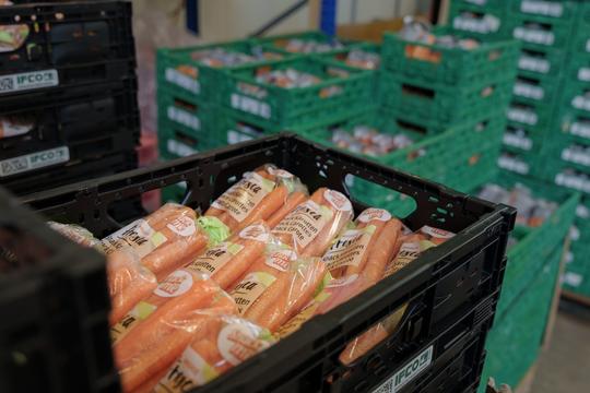 Das Endprodukt ist bereit für den Versand