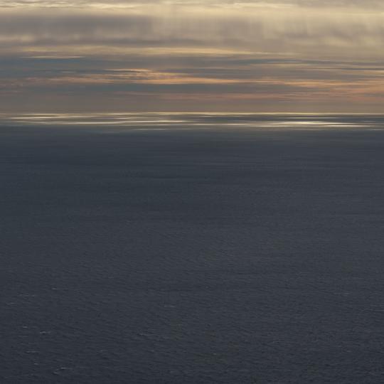 Mystische Stimmung vor Sonnenuntergang